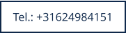 Tel.: +31624984151